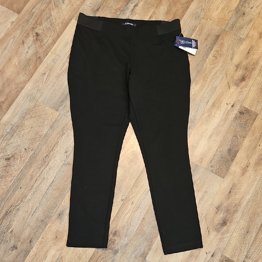 👖Chaps Black Icon Leggings